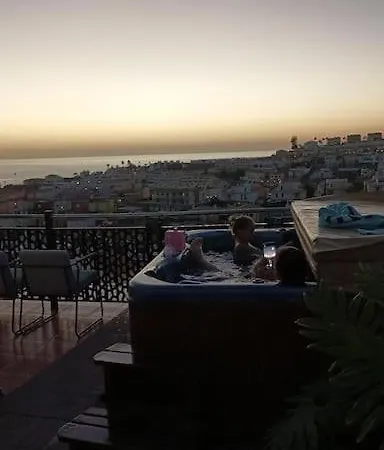 Calma Canaria Ocean Sunset Wifi Pool Jacuzzi Apartment *