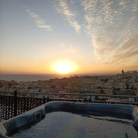 Apartment Calma Canaria Ocean Sunset Wifi Pool Jacuzzi